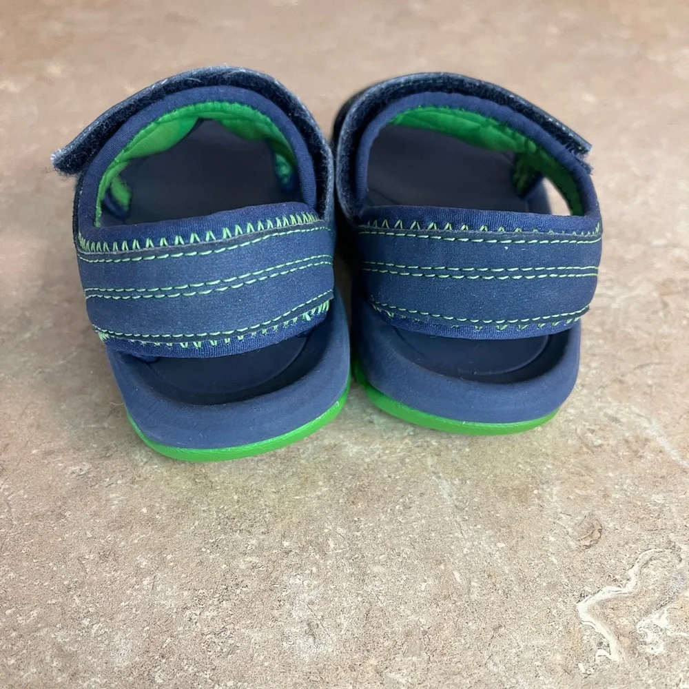 Teva Kids Navy and Green Active Sandals